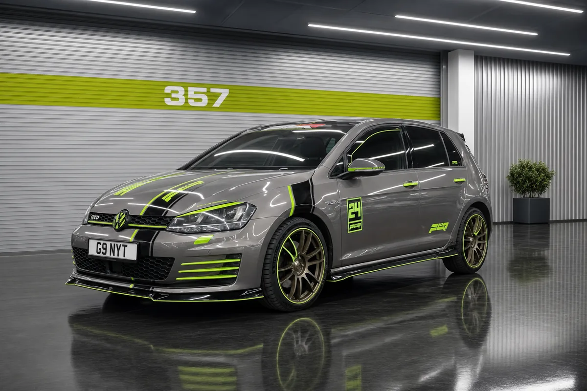 Finish Line Remaps Golf MK7 GTD demo car